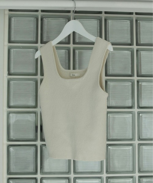 トップス anuke Boucle Knit Tanktop 楽天市場】【即日出荷】anuke アンヌーク Boucle Knit Tanktop