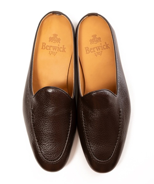 Berwick1707(バーウィック)の「Berwick バーウィック ローファー 5601 ゴム×レザーソール(ローファー・メンズ・ブラック/ダークブラウン・39/40/41/42/43)」の8枚目の写真