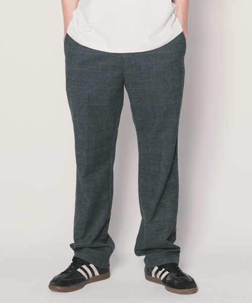 BEDWIN & THE HEARTBREAKERS（ベドウィン アンド ザ ハートブレイカーズ）の「10L GLEN CHECK SLIM PANTS "BOEN"（スラックス・メンズ・チャコール/ベージュ・LARGE/X-LARGE/MEDIUM）」の2枚目の写真