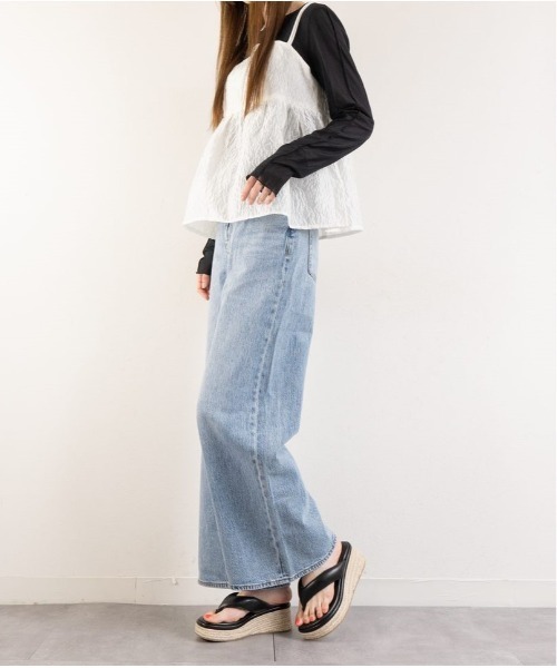 Fabby fabby(ファビィーファビィー)の「厚底ジュートトングサンダル(サンダル・レディース・ブラック/オフホワイト/ベージュ・SMALL/MEDIUM/LARGE)」の9枚目の写真