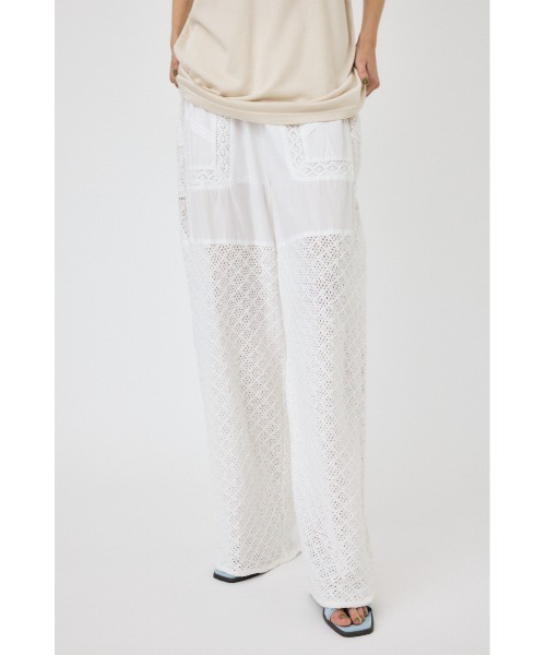 MOUSSY/MULTI LACE COMBI パンツ 2 レース マウジー MOUSSY（マウジー）の「MULTI LACE COMBI パンツ（その他パンツ）」 - WEAR