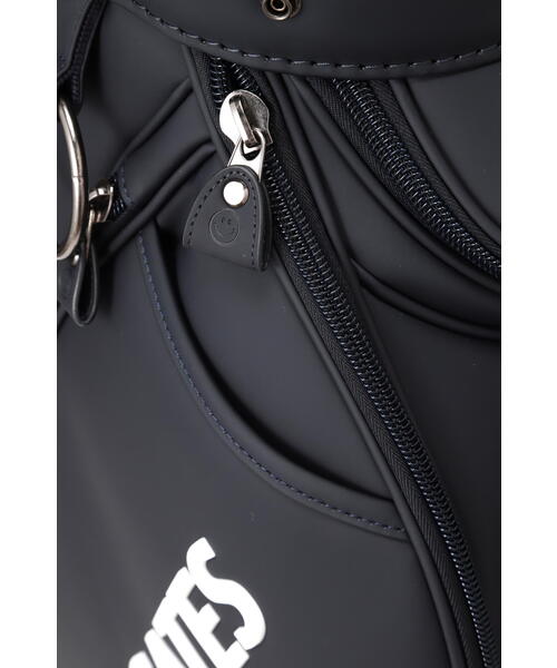 PEARLY GATES】マット合皮 キャディバッグ (46インチ対応) (UNISEX)