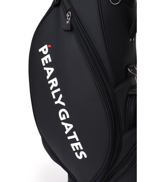 PEARLY GATES】マット合皮 キャディバッグ (46インチ対応) (UNISEX)