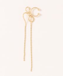 ヒラツブシリボンイヤカフ　130857