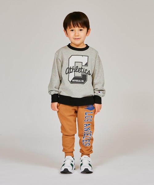 セール】【Champion/チャンピオン】キッズ クルーネック