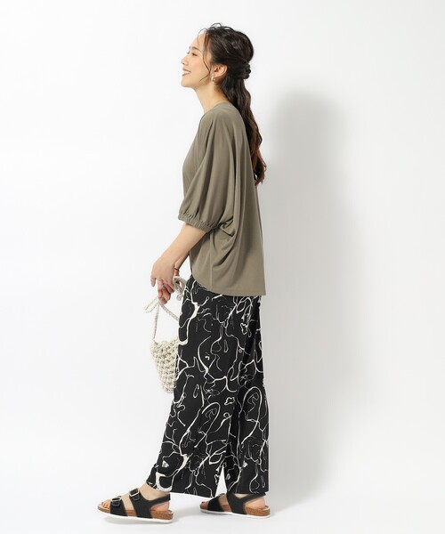 SHOO・LA・RUE（シューラルー）の「◆【UV】女性らしさをプラスする ボレロカーディガン（カーディガン/ボレロ・レディース・イエロー/ベビーピンク/ブラック/ブルー/ライトグレー/オリーブ・00）」の19枚目の写真