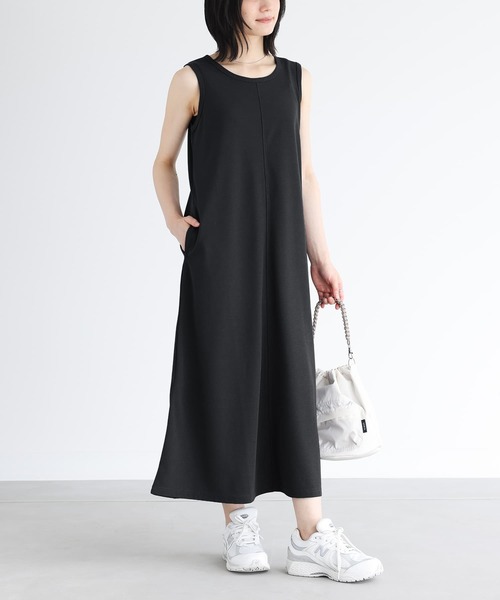 n'OrLABEL(ノアールレーベル)の「メッシュカーデ&カットソーワンピ2点セット(ワンピース・レディース・ブラック/ネイビー・2/1)」の16枚目の写真