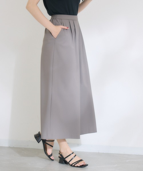 KATHARINE ROSS(キャサリンロス)の「【KATHARINE ROSS】【接触冷感】【防臭】 日本製 クールデオドラントクロップドパンツ(その他パンツ・レディース・ネイビー/ライトグレー/ブラック/モカ・MEDIUM)」の4枚目の写真