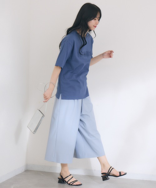 KATHARINE ROSS(キャサリンロス)の「【KATHARINE ROSS】【接触冷感】【防臭】 日本製 クールデオドラントクロップドパンツ(その他パンツ・レディース・ネイビー/ライトグレー/ブラック/モカ・MEDIUM)」の18枚目の写真