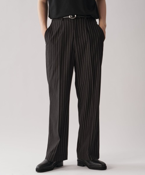 Lui's（ルイス）の「TRベーシックストレートパンツ（その他パンツ・メンズ・グレー/ブラック系その他/ブラック・M/S）」の3枚目の写真