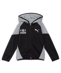 PUMA プーマ キッズ ボーイズ アクティブ スポーツ ポリ フル-ジップ フーディ 110-160cm