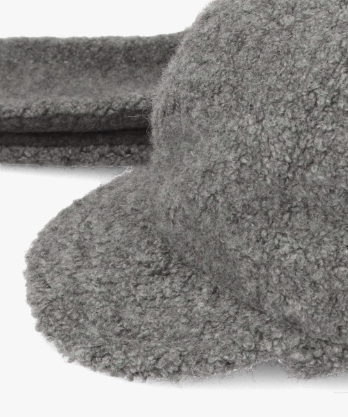 OVERRIDE(オーバーライド)の「OVERRIDE BOA WINTER SCARF CAP SGP / オーバーライド(キャップ・レディース・ブラウン/ネイビー/ダークグレー・58cm)」の11枚目の写真