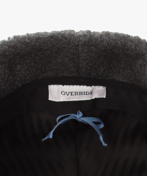 OVERRIDE(オーバーライド)の「OVERRIDE BOA WINTER SCARF CAP SGP / オーバーライド(キャップ・レディース・ブラウン/ネイビー/ダークグレー・58cm)」の15枚目の写真