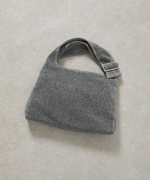 COLONY 2139（コロニートゥーワンスリーナイン）の「グリッターラメハンドルバッグ（ハンドバッグ・レディース・ブラック/ブルー/シルバー・FREE）」の7枚目の写真