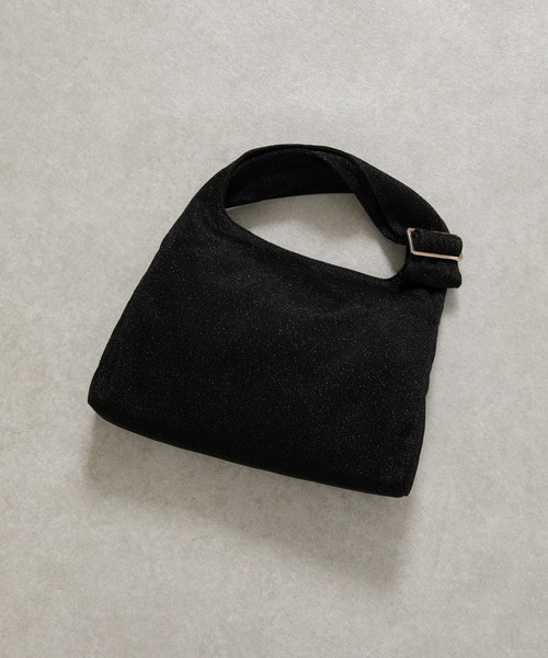 COLONY 2139（コロニートゥーワンスリーナイン）の「グリッターラメハンドルバッグ（ハンドバッグ・レディース・ブラック/ブルー/シルバー・FREE）」の5枚目の写真