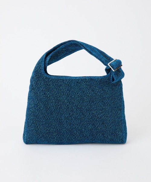 COLONY 2139（コロニートゥーワンスリーナイン）の「グリッターラメハンドルバッグ（ハンドバッグ・レディース・ブラック/ブルー/シルバー・FREE）」の8枚目の写真