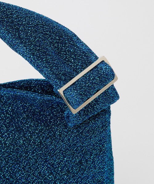 COLONY 2139（コロニートゥーワンスリーナイン）の「グリッターラメハンドルバッグ（ハンドバッグ・レディース・ブラック/ブルー/シルバー・FREE）」の11枚目の写真