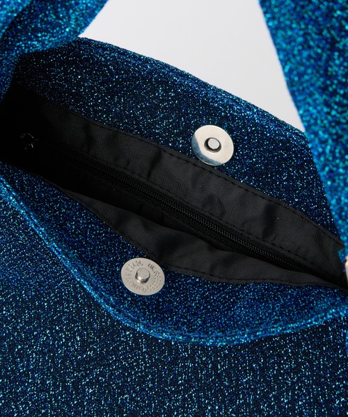 COLONY 2139（コロニートゥーワンスリーナイン）の「グリッターラメハンドルバッグ（ハンドバッグ・レディース・ブラック/ブルー/シルバー・FREE）」の13枚目の写真