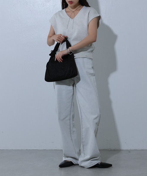 COLONY 2139（コロニートゥーワンスリーナイン）の「グリッターラメハンドルバッグ（ハンドバッグ・レディース・ブラック/ブルー/シルバー・FREE）」の21枚目の写真