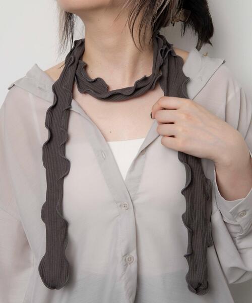 WEGO(ウィゴー)の「●WEGO/メローチョーカー(チョーカー・レディース・ブラウン/オフホワイト/その他2/その他1/ダークグレー/ブラック/ピンク・FREE)」の3枚目の写真