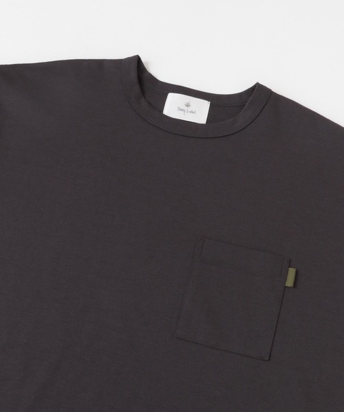 URBAN RESEARCH Sonny Label（アーバンリサーチサニーレーベル）の「ポンチポケット付ロングスリーブTシャツ（Tシャツ/カットソー・メンズ・ブラック/ホワイト/ベージュ系その他/ダークグレー・MEDIUM/LARGE）」の20枚目の写真