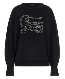 Guess | LAURA Logo Rn Ls Sweater トップス レディース(スウェット)