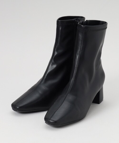 THE SHOP TK （ザ ショップ ティーケー ）の「◆【＠BAILA掲載】ミドル丈ブーツ（ブーツ・レディース・ブラック/シルバー・30/35/45）」の5枚目の写真