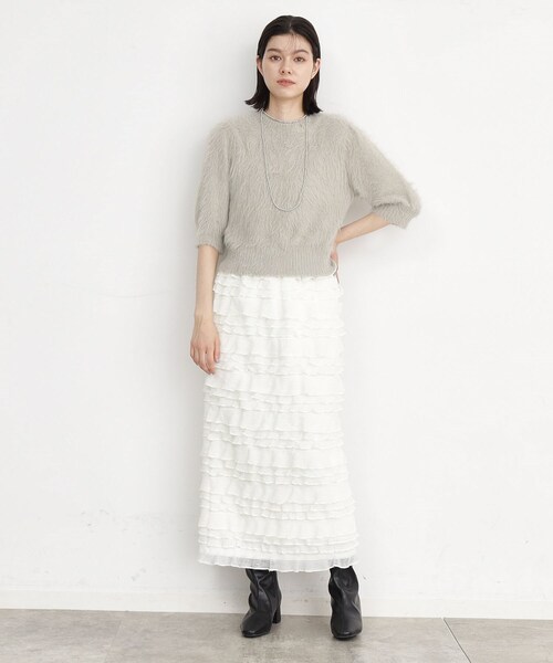 THE SHOP TK （ザ ショップ ティーケー ）の「◆【＠BAILA掲載】ミドル丈ブーツ（ブーツ・レディース・ブラック/シルバー・30/35/45）」の11枚目の写真