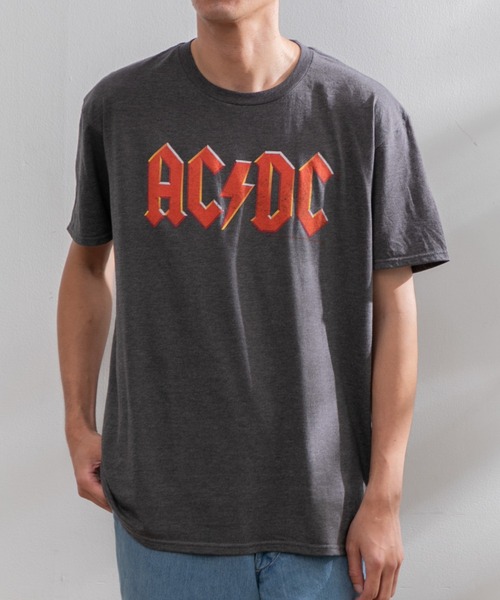 【MEN , WOMEN】US PRINT TEE AC/DC TEE（Tシャツ/カットソー）｜AMERICAN RAG CIE（アメリカン ...