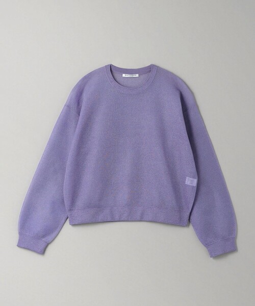 BEAUTY&YOUTH ナイロン ブライトシアー クルーネック ニット BEAUTY&YOUTH UNITED ARROWS（ビューティーアンドユース