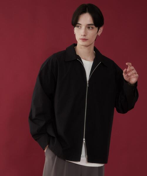 LUCY(ルーシー)の「LUCY/ブロードダブルZIPシャツ(シャツ/ブラウス・メンズ・ブラック・LARGE/MEDIUM)」の1枚目の写真