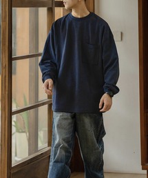 【TOBEE】リラックスルーズ ロングスリーブティ ロンT/長袖Tシャツ