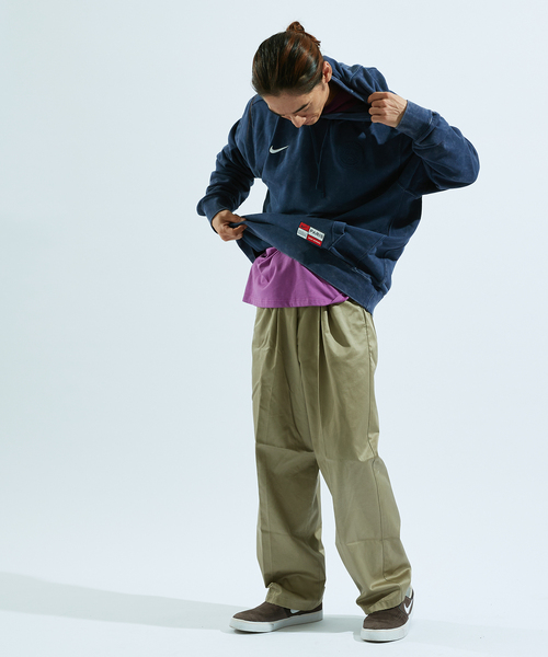 NIKE(ナイキ)の「【NIKE / ナイキ】PSG M NSW CLUB HOODIE PO FT GX FQ3005- 657(パーカー・メンズ・レッド/ネイビー・MEDIUM/LARGE/X-LARGE)」の3枚目の写真