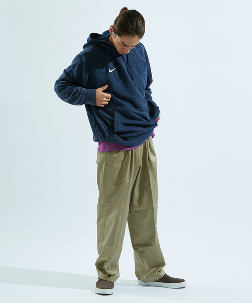 NIKE(ナイキ)の「【NIKE / ナイキ】PSG M NSW CLUB HOODIE PO FT GX FQ3005- 657(パーカー・メンズ・レッド/ネイビー・MEDIUM/LARGE/X-LARGE)」の5枚目の写真