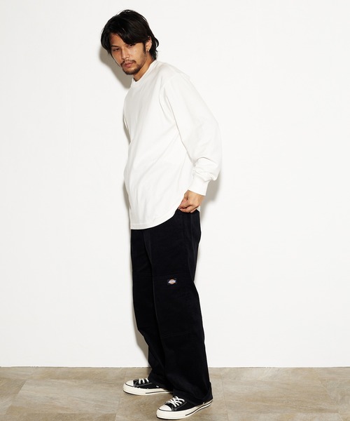 HANES(ヘインズ)の「【Hanes/ヘインズ】HM4-A201 ”SHIRO” LONG SLEEVE T-SHIRT/ シロ ロングスリーブTシャツ(Tシャツ/カットソー・メンズ・ホワイト・S/M/L/XL)」の12枚目の写真