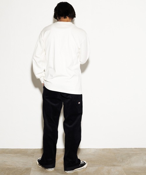 HANES(ヘインズ)の「【Hanes/ヘインズ】HM4-A201 ”SHIRO” LONG SLEEVE T-SHIRT/ シロ ロングスリーブTシャツ(Tシャツ/カットソー・メンズ・ホワイト・S/M/L/XL)」の13枚目の写真