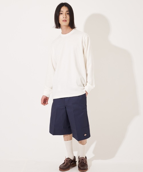 HANES(ヘインズ)の「【Hanes/ヘインズ】HM4-A201 ”SHIRO” LONG SLEEVE T-SHIRT/ シロ ロングスリーブTシャツ(Tシャツ/カットソー・メンズ・ホワイト・S/M/L/XL)」の14枚目の写真