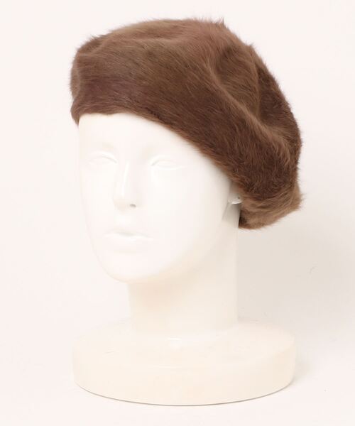 ORIENT(オリエント)の「POPOFU【ポポフ】(ハンチング/ベレー帽・レディース・ブラック/カーキ/ワイン/ブラウン/モスグリーン/ピンク/ネイビー/オレンジ/イエロー/ブルー/ライトグレー/ライトベージュ・FREE)」の3枚目の写真