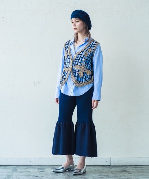 ORIENT(オリエント)の「POPOFU【ポポフ】(ハンチング/ベレー帽・レディース・ブラック/カーキ/ワイン/ブラウン/モスグリーン/ピンク/ネイビー/オレンジ/イエロー/ブルー/ライトグレー/ライトベージュ・FREE)」の19枚目の写真