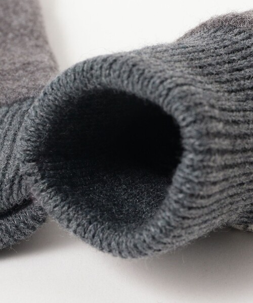 Ray BEAMS（レイビームス）の「MOON ジャージ グローブ（手袋・レディース・グレー/ベージュ/イエロー・ONE SIZE）」の10枚目の写真