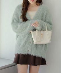 シャギーカーディガン