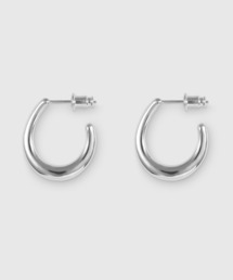 ISOLATION | 【ISOLATION / アイソレーション】Silver925 Smooth Curve Pierce / シルバー925 スムースカーブピアス(ピアス（両耳用）)