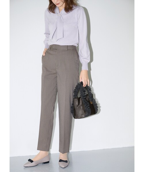 index（インデックス）の「2WAYフリルショルダーバッグ（ショルダーバッグ・レディース・ブラック/ベージュ系その他7/チャコールグレー・00）」の4枚目の写真