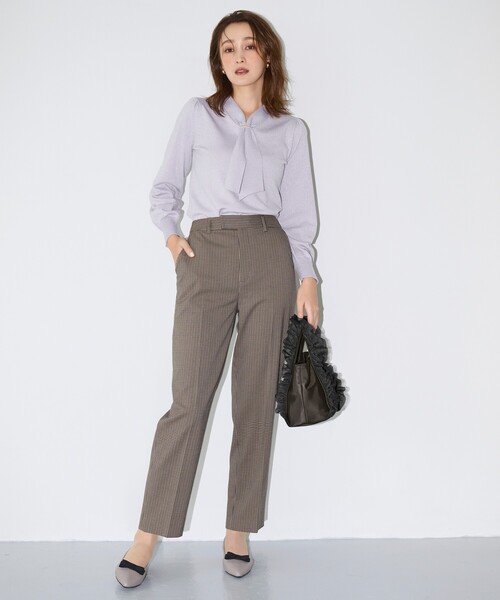 index（インデックス）の「2WAYフリルショルダーバッグ（ショルダーバッグ・レディース・ブラック/ベージュ系その他7/チャコールグレー・00）」の5枚目の写真