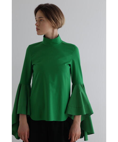 【24年モデル】LE PHIL ルフィル　コンパクトポンチラッフルブラウス LE PHIL（ルフィル）の「◇コンパクトポンチラッフルブラウス