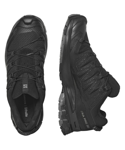 SALOMON(サロモン)の「SALOMON/サロモン メンズ スニーカーアウトドアシューズ XA PRO 3D V9 L47271800(スニーカー・メンズ・ブラック・26.0cm/26.5cm/27.0cm/27.5cm/28.0cm/29cm/28.5cm)」の6枚目の写真