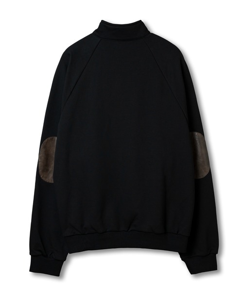 Be.Nection(ビネクション)の「ELBOW PATCH HALF-ZIP SWEATSHIRT / エルボーパッチハーフジップスウェット(スウェット・メンズ・グレー/ブラック・MEDIUM/LARGE)」の10枚目の写真