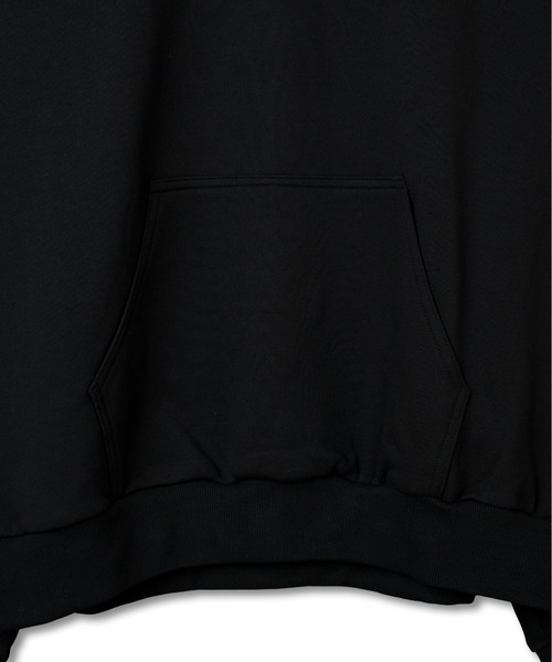 Be.Nection(ビネクション)の「ELBOW PATCH HALF-ZIP SWEATSHIRT / エルボーパッチハーフジップスウェット(スウェット・メンズ・グレー/ブラック・MEDIUM/LARGE)」の14枚目の写真