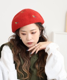 ☆POPでレトロ可愛い グラニー ベレー帽☆① ☆POPでレトロ可愛い グラニー ベレー帽☆①