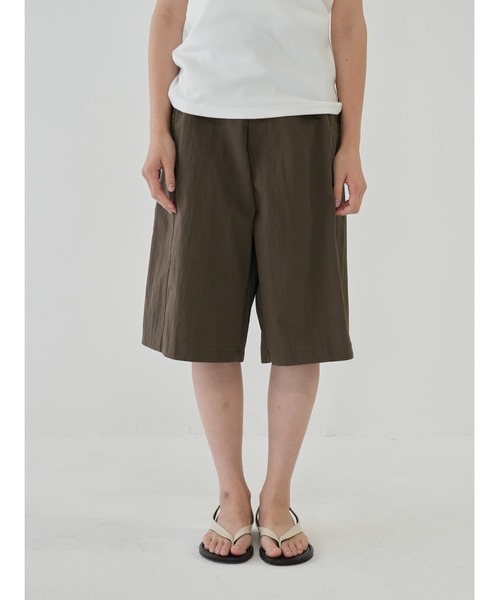 Bargiee（バージー）の「サイドポケット ハーフパンツ ユニセックス（チノパンツ・メンズ・カーキ/ブラック/クリーム/ブラウン・S/M）」の9枚目の写真